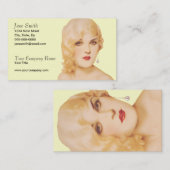 レトロ1930s 名刺 (正面/裏面)