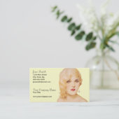 レトロ1930s 名刺 (スタンド正面)