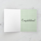 レトロ1940結婚年代 カード (内部)