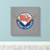 レトロ1940-1958 キャンバスプリント (インサイチュ (ウッドフロア))