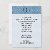 レトロ1940sディナー&踊り 招待状 (裏面)