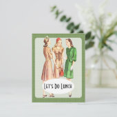 レトロ1940sルンチョンV1 招待状 (スタンド正面)