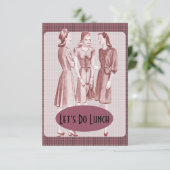 レトロ1940sルンチョンV2B 招待状 (スタンド正面)