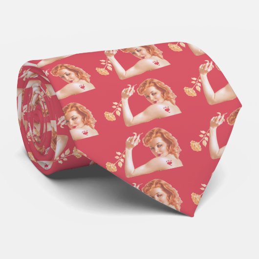 レトロ1940s愛 ネクタイ (ロール)