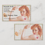 レトロ1940s愛V3 名刺 (正面/裏面)