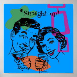 レトロ1950年代のポスター – シンディ・ヒビーによるオリジナルアート ポスター