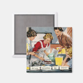 レトロ1950年代の主婦「ヒ素を覚えてるか？」 マグネット (正面/裏面)