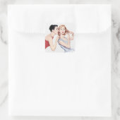 レトロ1950年代の女性ゴスサイパー スクエアシール (バッグ)