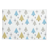 レトロ1950年代クリスマスツリー 枕カバー (裏面)