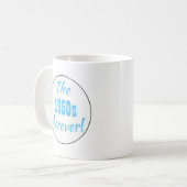 レトロ1950年代引用文 コーヒーマグカップ (正面左)