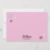 レトロ1950年代招待状 招待状 (裏面)