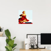 レトロ1950 ポスター (ホームオフィス)