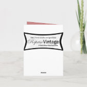 レトロ1950sカップルV2 カード (裏面)