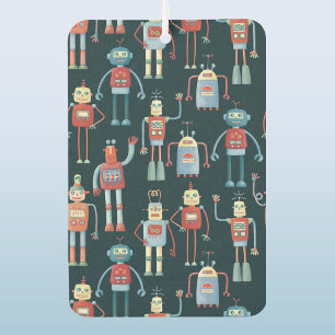 レトロ1950sヴィンテージロボット カーエアーフレッシュナー