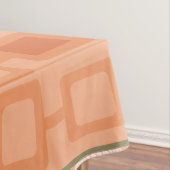レトロ1950s幾何学模様（オレンジ） テーブルクロス (インサイチュ)