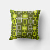 レトロ1950s幾何学模様 クッション (裏面)