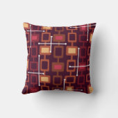 レトロ1950s幾何学模様 クッション (裏面)