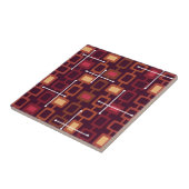 レトロ1950s幾何学模様 タイル (側面)