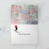 レトロ1955シェブカーオンロードマップ カード (内部)