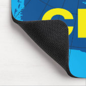 レトロ1958-1966ロゴ マウスパッド (コーナー)