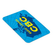 レトロ1958-1966ロゴ マグネット (右側)