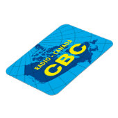 レトロ1958-1966ロゴ マグネット (左側)