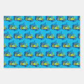 レトロ1958-1966ロゴ ラッピングペーパーシート (正面2)