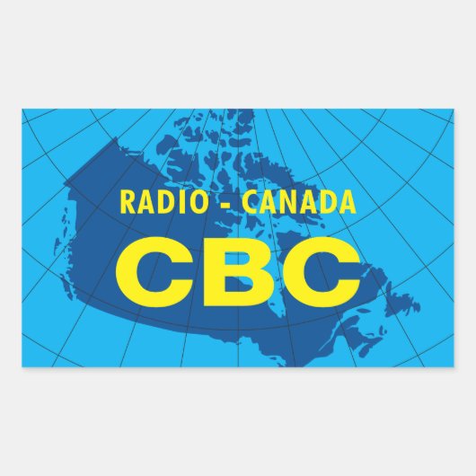 レトロ1958-1966ロゴ 長方形シール (正面)