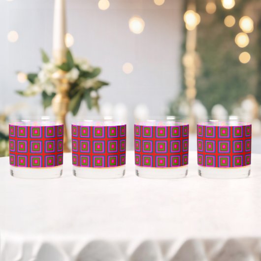 レトロ1960のバーウェア ウイスキーグラス (インサイチュ (ウェディング))