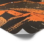 レトロ1960年代ポスターアートプリント ポスター (角)