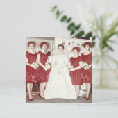 レトロ1960sバチェロレッテ 招待状 (スタンド正面)