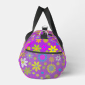 レトロ1960s花柄 ダッフルバッグ (右)