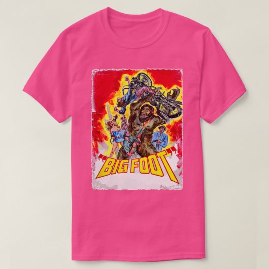 レトロ1969カルトクラシックホラーファンアート Tシャツ (デザイン正面)