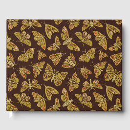 レトロ1970年代の蛾 ゲストブック