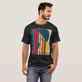 レトロ1970年代スタイルパラセーイルパラサイレ Tシャツ (正面フル)