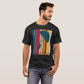 レトロ1970年代スタイルパラセーイルパラサイレ Tシャツ (正面フル)