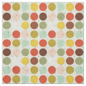 レトロ1970s円パターン ファブリック (見本)