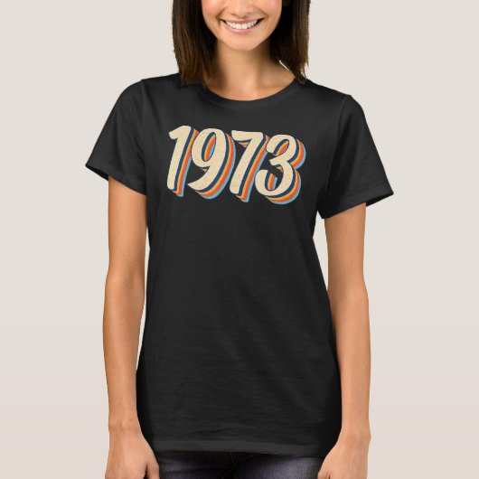 レトロ1973フェミニスト女性の権利プロの選択 Tシャツ (正面)