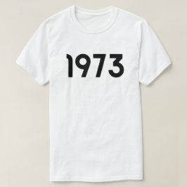 レトロ1973年中絶権 Tシャツ