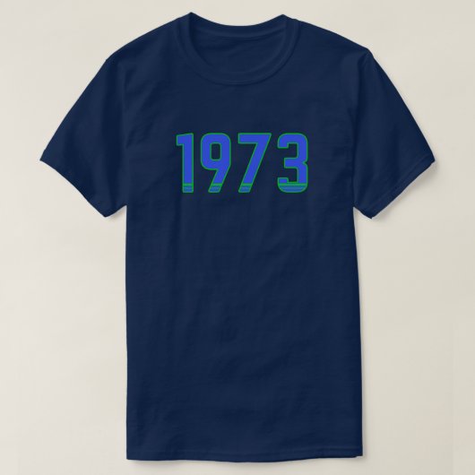 レトロ1973年中絶権Tシャツ Tシャツ (デザイン正面)