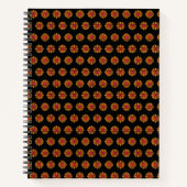 レトロ1974 - 1986オンブラック ノートブック (正面)