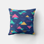 レトロ1980パターン クッション (裏面)