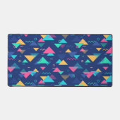 レトロ1980パターン デスクマット (正面)