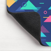 レトロ1980パターン マウスパッド (コーナー)