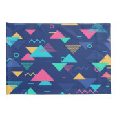 レトロ1980パターン 枕カバー (裏面-右)