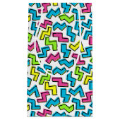 レトロ1980年クールのかわいい80年代のメンフィ スモールペーパーバッグ (正面)