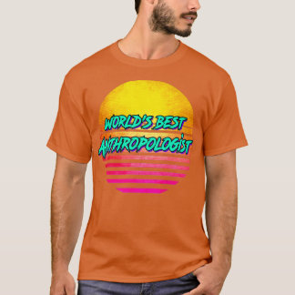 レトロ1980年代の人類学 Tシャツ