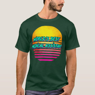 レトロ1980年代の医療助手 Tシャツ