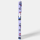 レトロ1980年代の音楽ノスタルジック Case-Mate iPhoneケース (裏面 / 右)