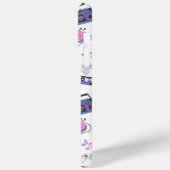 レトロ1980年代の音楽ノスタルジック Case-Mate iPhoneケース (裏面 / 左)